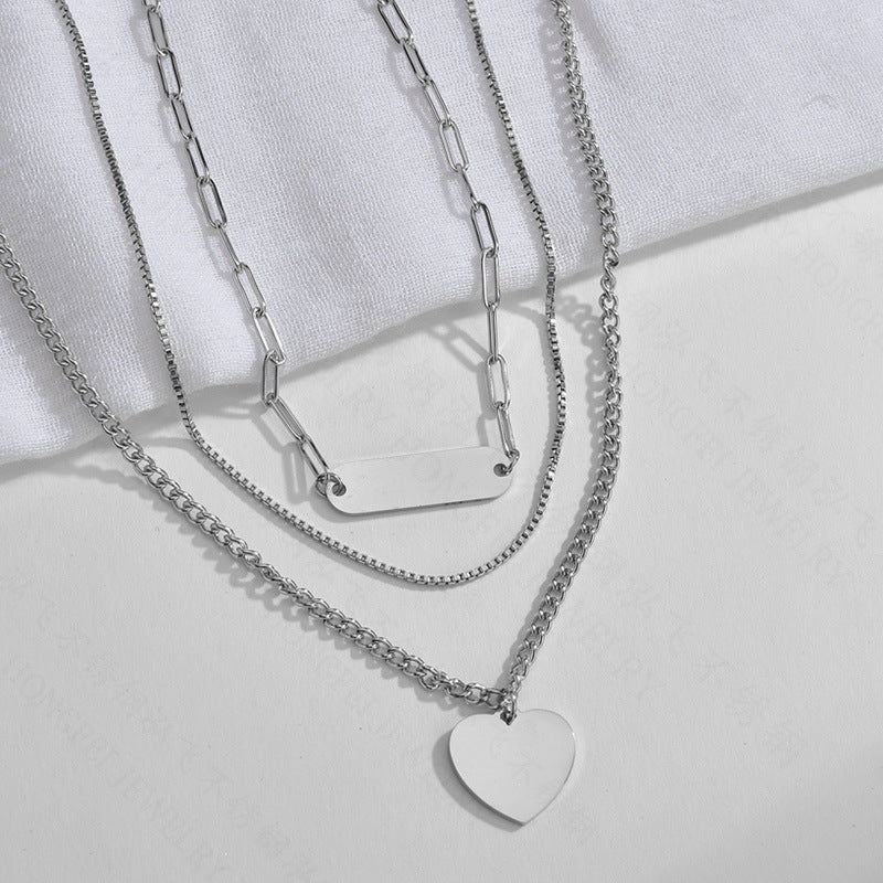 Eenvoudige maar mooie ketting*Alleen in Zilver Nog Over*